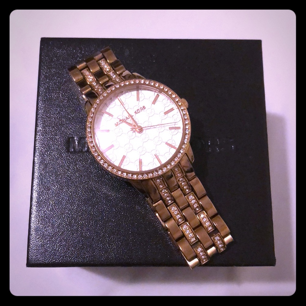 Rose Gold Michael Kors Watch